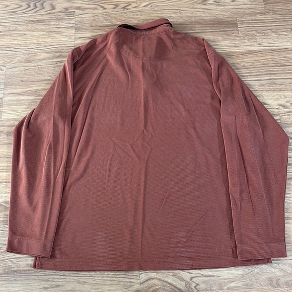 Tommy Bahama Polo Long Sleeved Medium/Large. Check Measurements - Picture 2 of 6